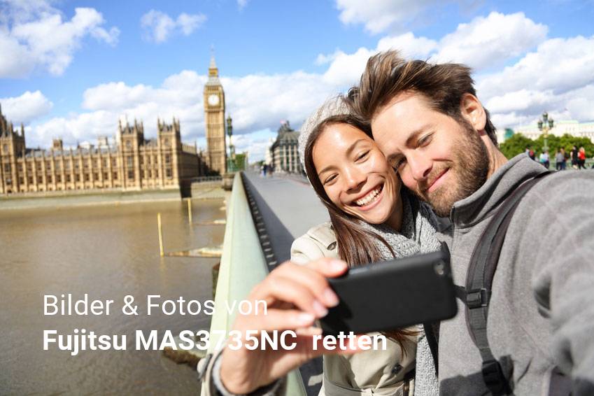 Datenrettung gelöschter Foto & Bilddateien von Fujitsu MAS3735NC 