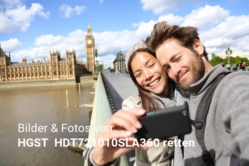 Datenrettung gelöschter Foto & Bilddateien von HGST  HDT721010SLA360