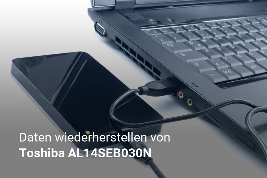 Gelöschte Dateien von Toshiba AL14SEB030N günstig wiederherstellen